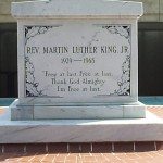 Headstone of Rev. Martin Luther King Jr